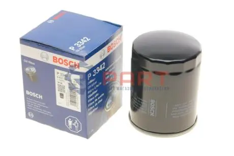 Масляний фільтр LAND ROVER DEFENDER, DISCOVERY I, DISCOVERY II 2.5D 10.89-02.16 Bosch 0451103342 Купити в Україні