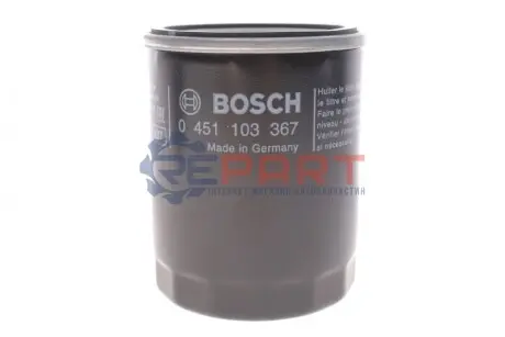Масляний фільтр JAGUAR S-TYPE II, XF I, XJ, XK 8, XK II LAND ROVER DISCOVERY III, RANGE ROVER III, RANGE ROVER SPORT I 3.6-4.4 01.99-04.15 Bosch 0451103367 Купити в Україні