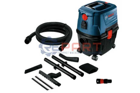 Пилосос акумуляторний для сухого прибирання GAS 18V-1 Professional (18V/0.7L) Bosch 06019E5100 Купити в Україні