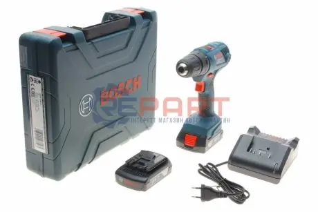 АК.ДРИЛЬ-ШУРУП GSR 180-LI 2 x 2,0Ah Bosch 0 601 9F8 109 Купить в Украине