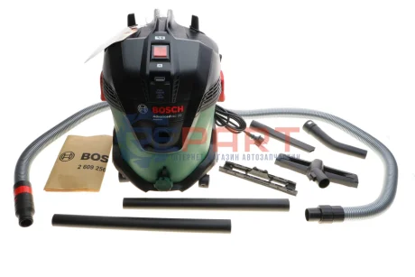 Пилосос акумуляторний для сухого прибирання GAS 18V-1 Professional (18V/0.7L) Bosch 06033D1200 Купити в Україні