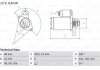 Стартер (восстановленный)) MB W114 /S123 /W116 Audi 100 -82 BOSCH 0986010110 (фото 1)