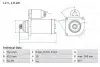 Стартер (12В, 1,8кВт, відновлений) VW CALIFORNIA T4 CAMPER, TRANSPORTER T4 1.9D-2.8 07.90-06.03 Bosch (0986016990) зображення 1