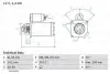 Стартер (12В, 1,4кВт, відновлений) FORD B-MAX, ECOSPORT, FIESTA V, FIESTA VI, FUSION, TOURNEO COURIER B460, TRANSIT COURIER B460 MAZDA 2 1.0-1.6D 11.01 Bosch (0986022121) зображення 1