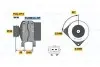 Генератор (14В, 120А, відновлений) FORD GALAXY I SEAT ALHAMBRA, CORDOBA, CORDOBA VARIO, IBIZA II, INCA, TOLEDO I VW CADDY II, GOLF III, GOLF IV, PASSAT B3/B4, POLO 1.7D/1.9D/2.9 02.93-01.04 Bosch (0986041300) зображення 1