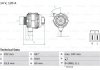 Генератор BOSCH 0986049550 (фото 1)