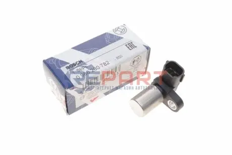Датчик положення колінчастого вала SUBARU BRZ, FORESTER, IMPREZA, LEGACY II, LEGACY III, LEGACY IV, LEGACY V, OUTBACK, WRX, XV TOYOTA GT 86 1.5-2.5LPG 08.92 Bosch 0 986 280 782 Купити в Україні