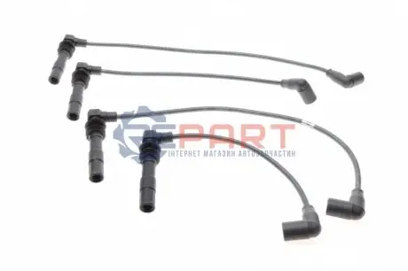 Комплект проводів запалювання AUDI A2 SEAT AROSA, CORDOBA, CORDOBA VARIO, IBIZA II, IBIZA III, INCA, LEON, TOLEDO II SKODA FABIA I, FABIA I PRAKTIK, OCTAVIA I VW BORA 1.4/1.6 09.96-12.10 Bosch 0986356308 Купити в Україні