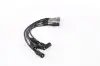Фото Комплект проводів запалювання AUDI 80 B3 VW GOLF III, PASSAT B2, SANTANA 1.6/1.8/2.0 09.79-08.97 Bosch (0986356317) зображення 3