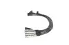 Комплект проводів запалювання AUDI 100 C2, 80 B1, 80 B2, COUPE B2 VW CADDY I, DERBY, GOLF I, GOLF II, ILTIS, JETTA I, JETTA II, PASSAT B1, PASSAT B2, POLO, POLO II, SANTANA 0.9-2.0 08.68-09.92 Bosch (0986356355) зображення 4