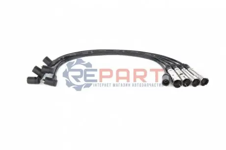 Комплект проводів запалювання AUDI 100 C2, 80 B1, 80 B2, COUPE B2 VW CADDY I, DERBY, GOLF I, GOLF II, ILTIS, JETTA I, JETTA II, PASSAT B1, PASSAT B2, POLO, POLO II, SANTANA 0.9-2.0 08.68-09.92 Bosch 0986356355 Купити в Україні