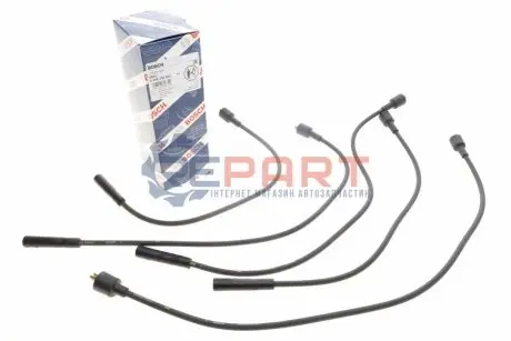 Комплект проводів запалювання OPEL CORSA A, CORSA A TR, KADETT D, KADETT E 1.0/1.2 08.79-03.93 Bosch 0986356862 Купити в Україні