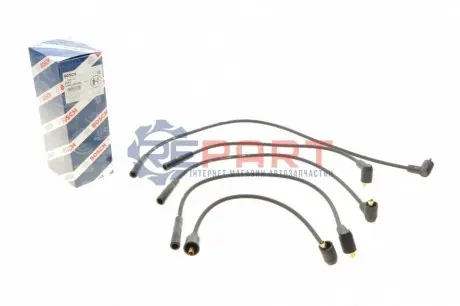 Комплект проводів запалювання FIAT REGATA OPEL KADETT D, KADETT E SEAT IBIZA I, MALAGA, RONDA 1.2-1.7 08.79-12.93 Bosch 0986356984 Купити в Україні