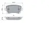 Комплект гальмівних колодок, дискове гальмо Bosch (0986424056) зображення 1
