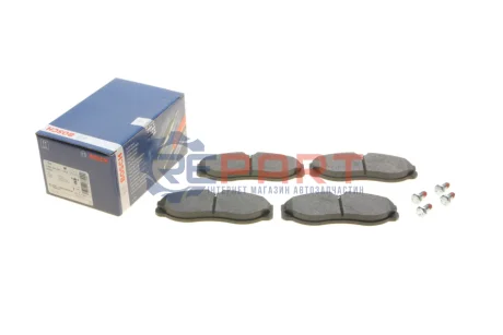 Фото Тормозные колодки, дисковые. BOSCH (0 986 424 204) изображение 1