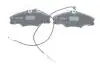 Фото Комплект гальмівних колодок передн, PEUGEOT 406 1.6/1.8/1.9D 11.95-10.04 Bosch (0986424227) зображення 5