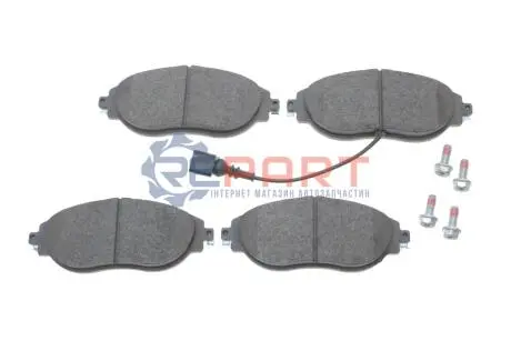 Комплект гальмівних колодок передн, AUDI A3, Q3 VW ARTEON, ARTEON SHOOTING BRAKE, GOLF VII, PASSAT B8, TIGUAN, T-ROC 1.0-2.0D 04.12 Bosch 0986424285 Купити в Україні