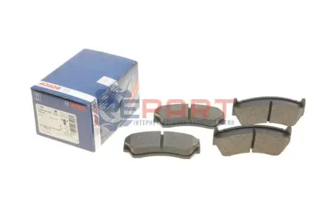 Комплект гальмівних колодок передн, NISSAN ALMERA I 1.4-2.0D 07.95-07.00 Bosch 0 986 424 369 Купити в Україні