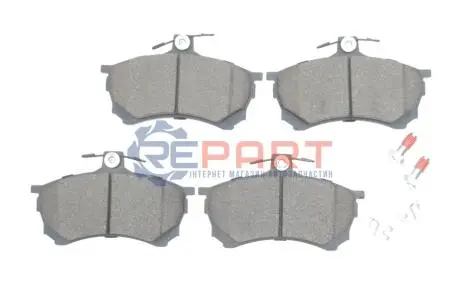 Комплект гальмівних колодок передн, MITSUBISHI CARISMA 1.6/1.9D 07.95-06.06 Bosch 0986424370 Купити в Україні