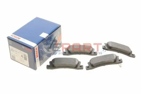 Тормозные колодки, дисковые. Bosch 0986424383 Купить в Украине
