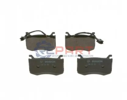 Колодки тормозные дисковые (комплект 4 шт.)) Bosch 0 986 424 385 Купить в Украине