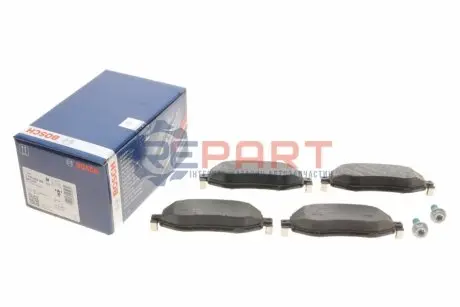 Комплект гальмівних колодок передн, RENAULT MEGANE IV 1.0-1.6 11.15 Bosch 0 986 424 386 Купити в Україні
