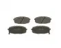 Фото Комплект гальмівних колодок передн, HYUNDAI CRETA, KONA 1.0-2.0 01.16 Bosch (0 986 424 393) зображення 1