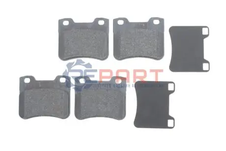 Комплект гальмівних колодок передн, CITROEN AX, SAXO PEUGEOT 106 I, 106 II 1.0-Electric 08.91-07.04 Bosch 0986424411 Купити в Україні