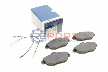Тормозные колодки, дисковые. Bosch 0986424415 Купить в Украине
