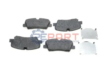 Комплект гальмівних колодок задн, HYUNDAI H350 2.5D 04.15 Bosch 0 986 424 430 Купити в Україні