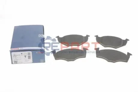 Комплект гальмівних колодок передн, SEAT CORDOBA, CORDOBA VARIO, IBIZA II, TOLEDO I VW GOLF III, POLO, POLO III CLASSIC, VENTO 1.0-2.8 05.91-12.02 Bosch 0986424449 Купити в Україні