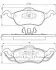 Фото Колодки гальмівні (передні) Ford Focus 99-09 Bosch (0986424450) зображення 1