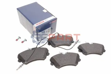 Тормозные колодки, дисковый тормоз.) Bosch 0986424451 Купить в Украине