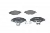Фото Комплект гальмівних колодок передн, CITROEN XSARA NISSAN KUBISTAR RENAULT KANGOO, KANGOO EXPRESS 1.0-Electric 04.97 Bosch (0986424455) зображення 1