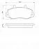 Фото Колодки гальмівні (передні) Renault Master II/Opel Movano 98 Bosch (0986424480) зображення 1