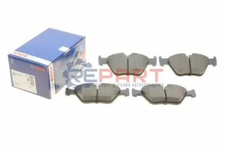 Комплект гальмівних колодок передн, BMW 3 (E46), 5 (E34), 5 (E39) 2.0-3.5 03.90-08.06 Bosch 0986424485 Купити в Україні