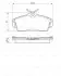 Фото Колодки гальмівні (передні) Nissan Almera 00-06/Primera 96-02 Bosch (0986424490) зображення 1