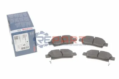 Комплект гальмівних колодок передн, TOYOTA COROLLA, ECHO, PROBOX / SUCCEED, YARIS 1.0-1.5 04.99-08.14 Bosch 0986424535 Купити в Україні