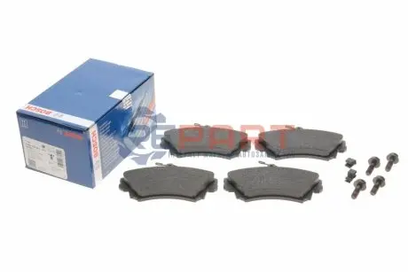 Комплект гальмівних колодок передн, VOLVO S40 I, V40 MITSUBISHI CARISMA, COLT CZC VI, COLT VI SMART FORFOUR 1.3-2.0 05.95-06.12 Bosch 0986424541 Купити в Україні