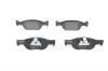Комплект гальмівних колодок передн, FIAT PUNTO LANCIA Y 1.1-1.7D 09.93-04.06 Bosch (0986424544) зображення 1
