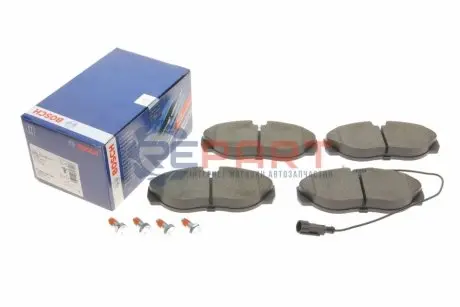 Фото 1 — Колодки гальмівні (передні) Fiat Ducato 94- BOSCH (0 986 424 556) Фото Колодки гальмівні (передні) Fiat Ducato 94- BOSCH (0 986 424 556) зображення 1