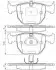 Фото Колодки гальмівні (передні) BMW 5 (E39)/7 (E38)/X5 (E53) 94-07 Bosch (0986424584) зображення 1
