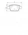 Фото Колодки гальмівні (задні) Fiat Bravo II 07-14/Stilo 01-08/Linea 07-/Multipla 99-10/Lancia Delta 08 Bosch (0986424594) зображення 1