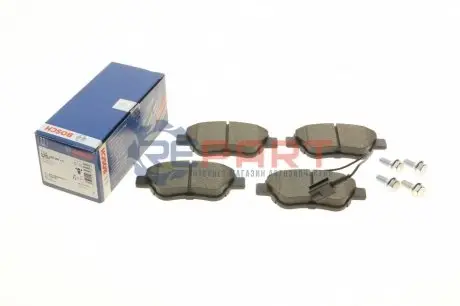 Тормозные колодки, дисковые. Bosch 0986424597 Купить в Украине