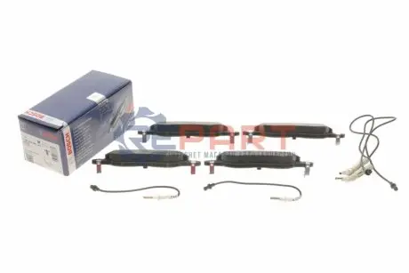 Комплект гальмівних колодок передн, CITROEN C5 I, C5 II 1.8 03.01-01.08 Bosch 0986424598 Купити в Україні