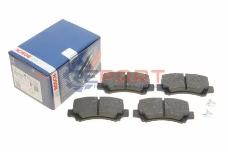 Тормозные колодки, дисковый тормоз.) Bosch 0986424626 Купить в Украине
