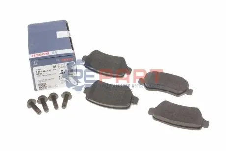 Тормозные колодки, дисковые. Bosch 0986424646 Купить в Украине