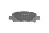 Фото Комплект гальмівних колодок задн, SUBARU FORESTER, IMPREZA, LEGACY III, LEGACY IV, OUTBACK 2.0/2.5/3.0 08.97-08.09 Bosch (0986424650) зображення 2