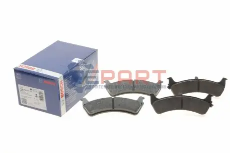 Комплект гальмівних колодок задн, FORD USA EXPLORER, RANGER JEEP CHEROKEE 2.1D-4.9 10.84 Bosch 0986424655 Купити в Україні