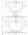 Фото Колодки гальмівні (задні) BMW 5 (E60/65)/X5 (E70/F15)/X6 (E71/E72) 3.0-4.4 08 Bosch (0986424698) зображення 1